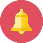 Icône cloche